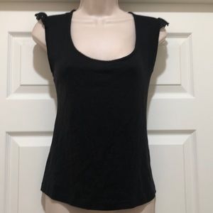 EUC Moda International Black Top Size XL